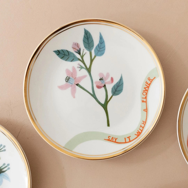 Тарелка пирожковая BOTANICA GREEN I| 15,5 см