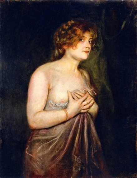 Franz Lenbach (1836-1904) - эротическое искусство немецкого художника