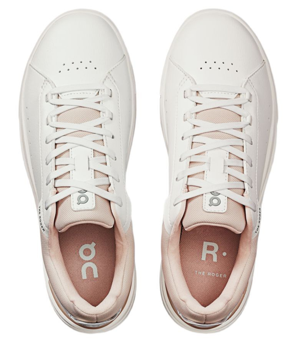 Женские кроссовки On The Roger Advantage - white/rosehip