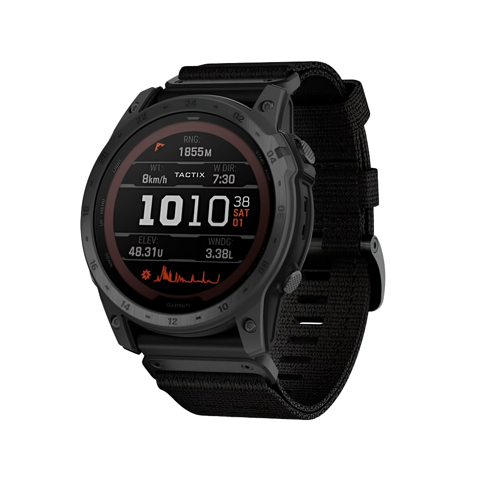 Умные часы Garmin Tactix 7 Pro, 49mm, Ballistics Edition Solar Black (010-02704-21)