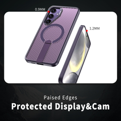 Прозрачный чехол Mesh Pro Magnetic Case для Samsung Galaxy S24