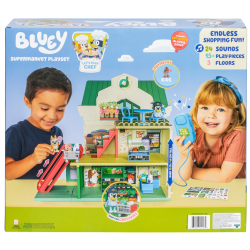 BLUEY Blue - СУПЕРМАРКЕТ щенков Звук + 2 фигурки + аксессуары BLU18918