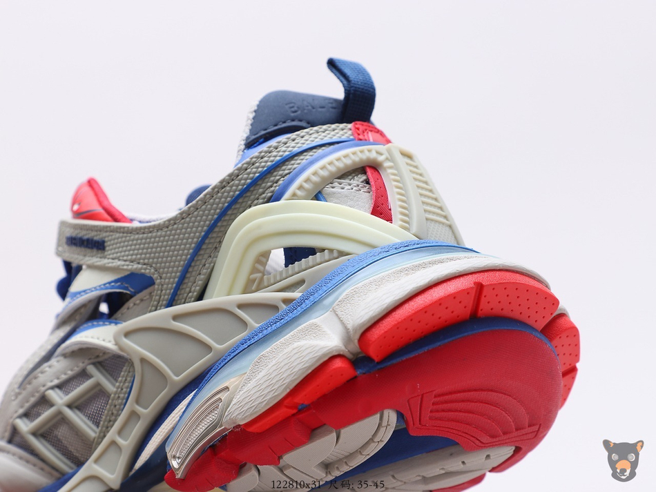 Кроссовки Track.2 Grey/Blue/Red
