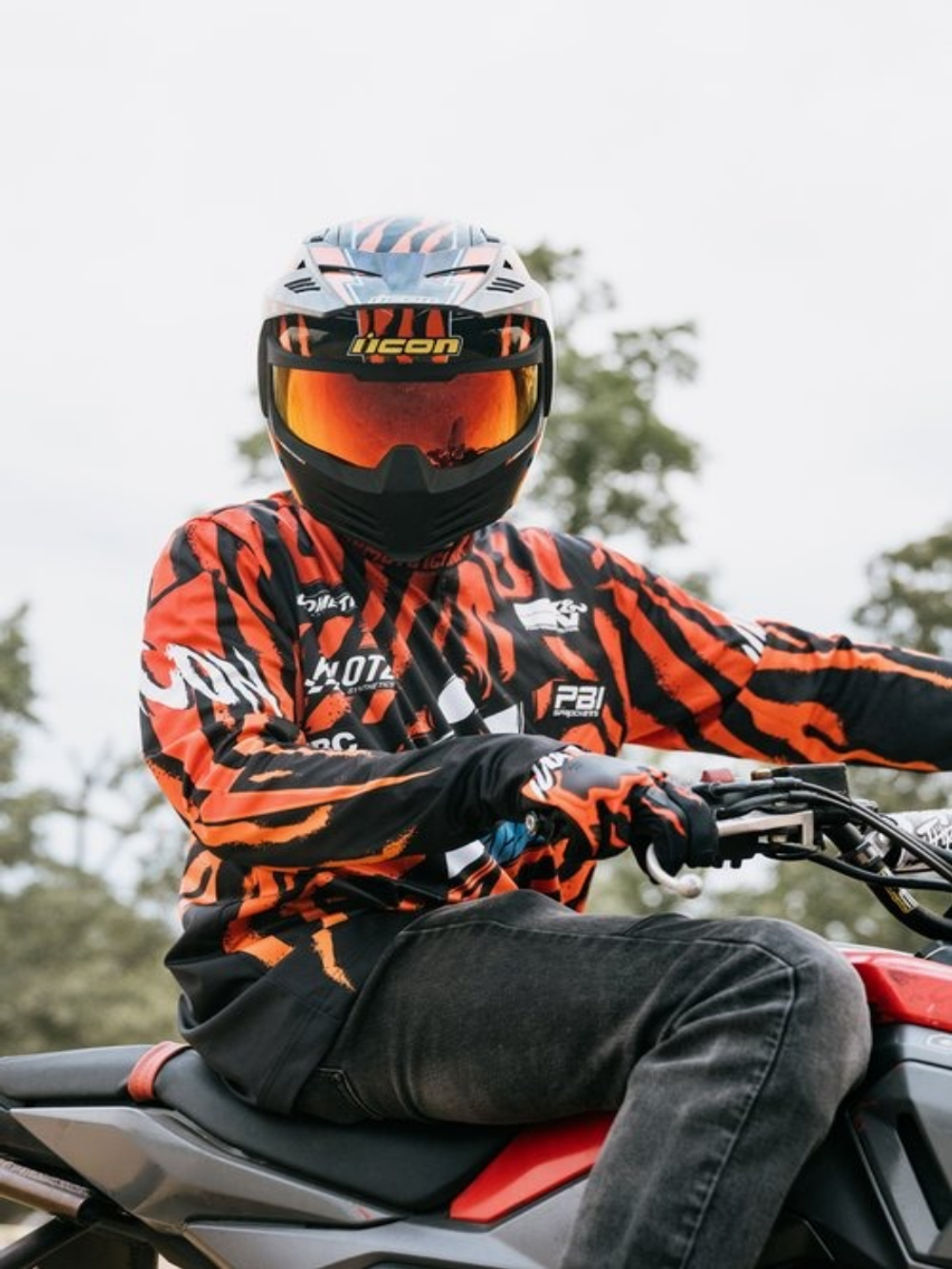 Rad Dawn Jersey / Черно-оранжевый