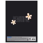 Тетрадь на кольцах А5 175х215 мм, 120 л., твердый картон, клетка, BRAUBERG, "Beauty", 404082