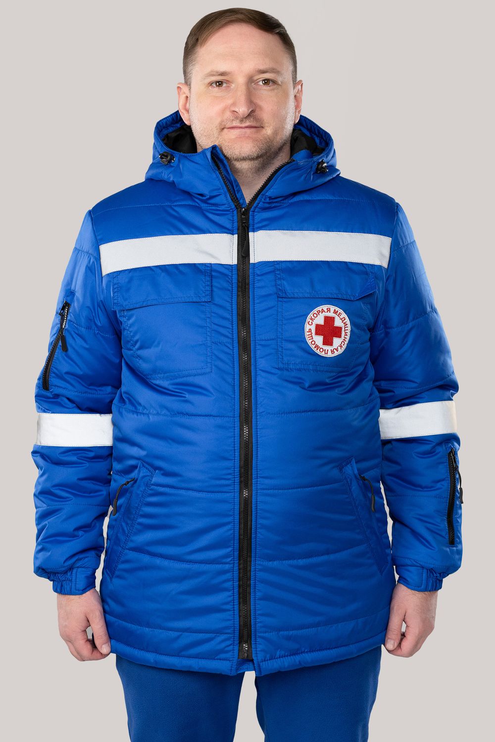 Куртка утепленная мужская Скорая Помощь MedicLine (Dewspo)