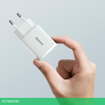 Сетевое зарядное устройство Baseus Compact White (CCXJ-B02)