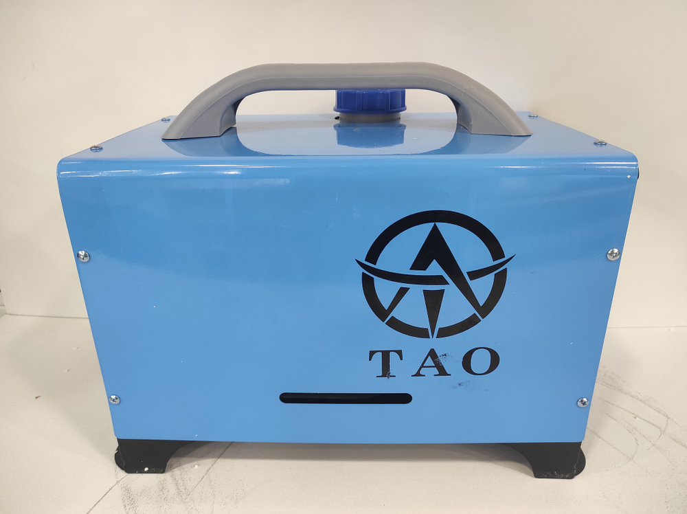 Air L ТАО Blue (Синий) / Переносной (один выход) автономный отопитель, 5.5 кВт, (12 и 220 в (два режима)), пульт ДУ, бак 7л. (Гарантия 3 месяца) 9.1 кг. 46х39х29