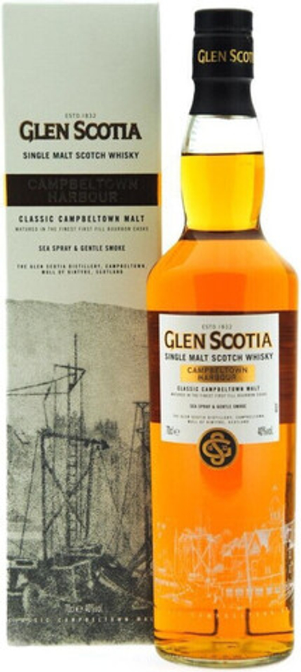 Виски Glen Scotia Campbeltown Harbour gift box, 0.7 л.