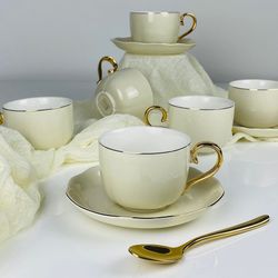 Lenardi 133-421 Чайный набор 12пр.240мл в под.уп.(х6)Фарфор