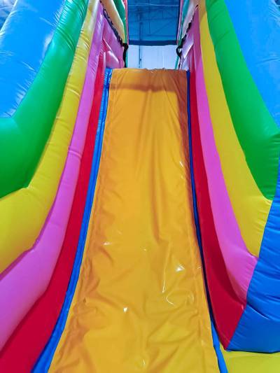 Коммерческий надувной батут "Золотая рыбка" 10*8*3,8 м.