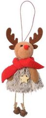 Украшение Олень с колокольчиками 6,5*17 см, Kaemingk (610359)