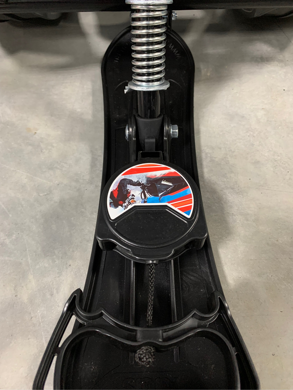 Снегокат "Snowdrive" гонки черный каркас (арт. СНД3/Г2)