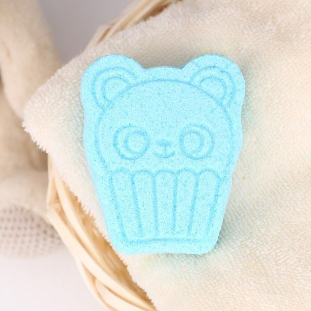 Детская бомбочка для ванны «Няшка-Бурляшка» с ароматом бабл-гам - 110 гр. (Цвет: не задано)