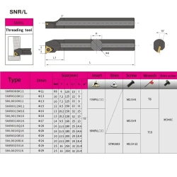 SNR0010K11 Резец резьбовой правый