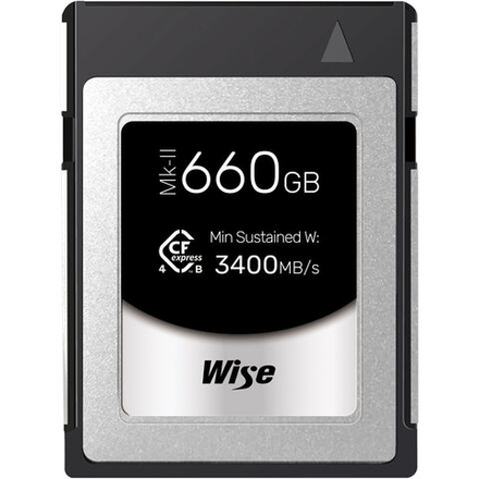 Wise Advanced 660ГБ CFexpress 4.0 Type B PRO Mark II Карта памяти