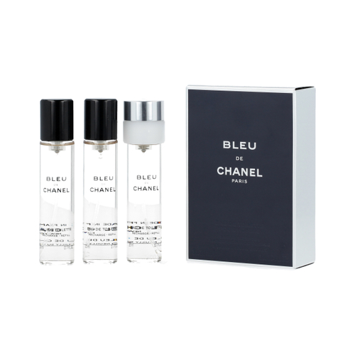 Chanel Bleu de Chane EDT Refill 2 x 20 ml + EDT Refill with spray 20 ml (man) 60 ml