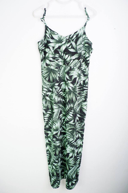 Платье H&M с летним принтом, маркировка 34, визуально на 40 размер