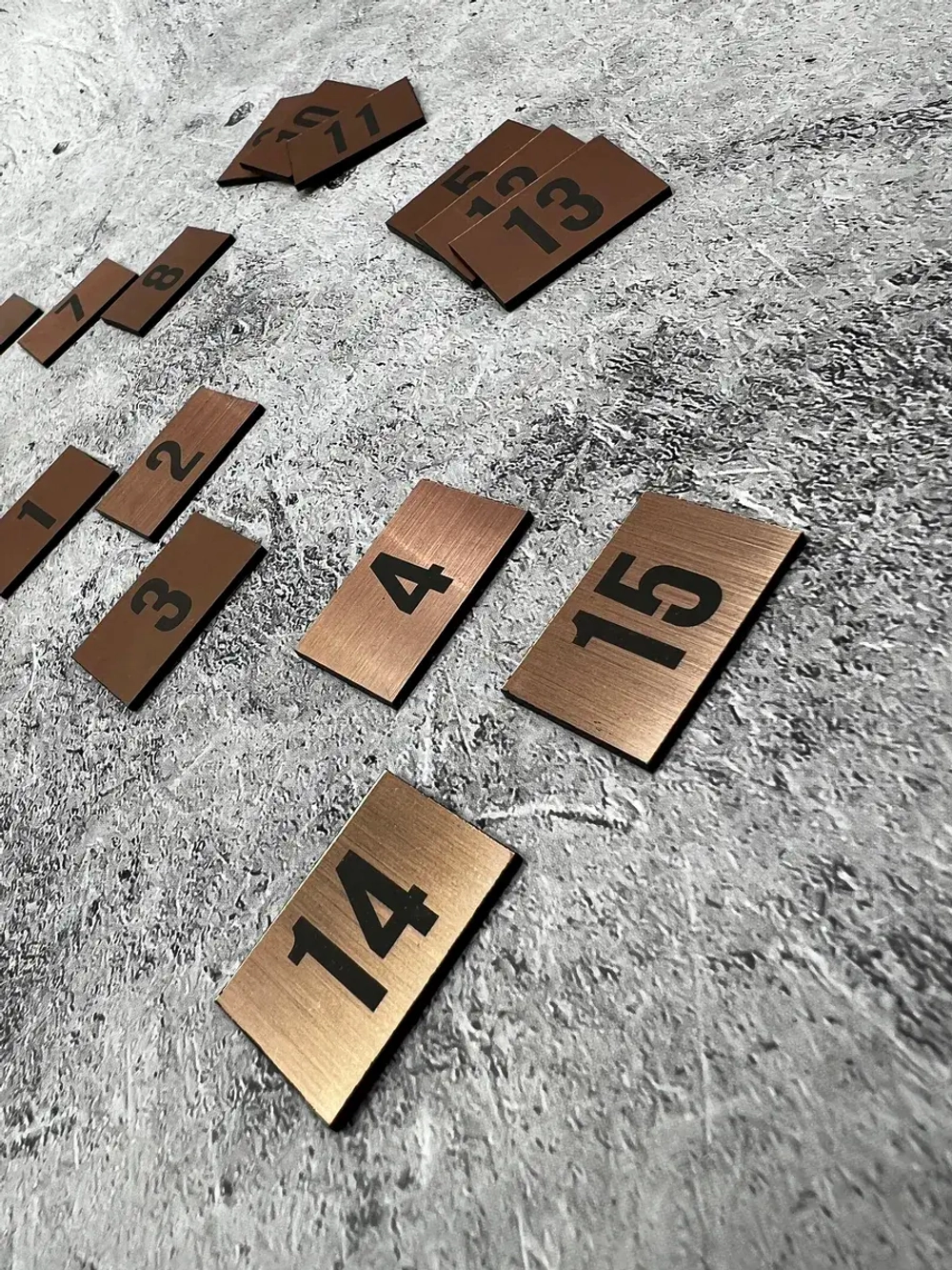 Нумерация на шкафчики, набор