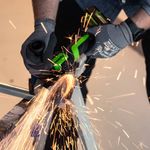 Угловая шлифовальная машина акк. Greenworks GD24AG, 24V, б/щет, 125 мм, 10500 об/мин,1x8Ач,ЗУ,кор (3200207CUH)