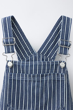 ZARA КОРОТКИЙ КОМБИНЕЗОН В ПОЛОСКУ PENN ©, ПОЛОСКИ