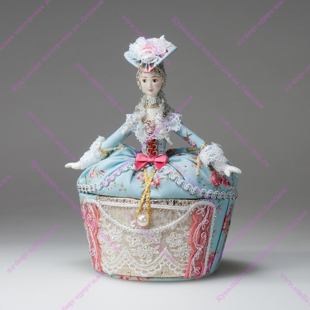 Кукла-шкатулка Рококо
