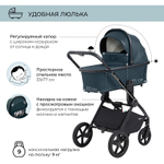 Детская коляска Sweet Baby Elegante 2 в 1 Chrome Blue