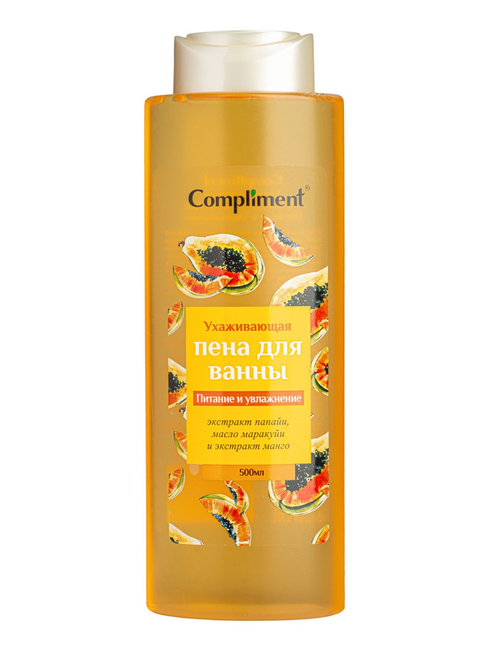 Compliment Пена для ванны Питание и увлажнение Ухаживающая