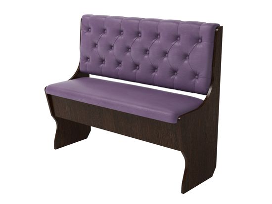 Диван bravo "Оливьер" (Венге/Кожзам Marvel Viola) -G/Л3