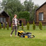 Газонокосилка бензиновая GLR-510SP-ZS, 171 см3, ширина 51 см, привод, травосборник 65 л Denzel