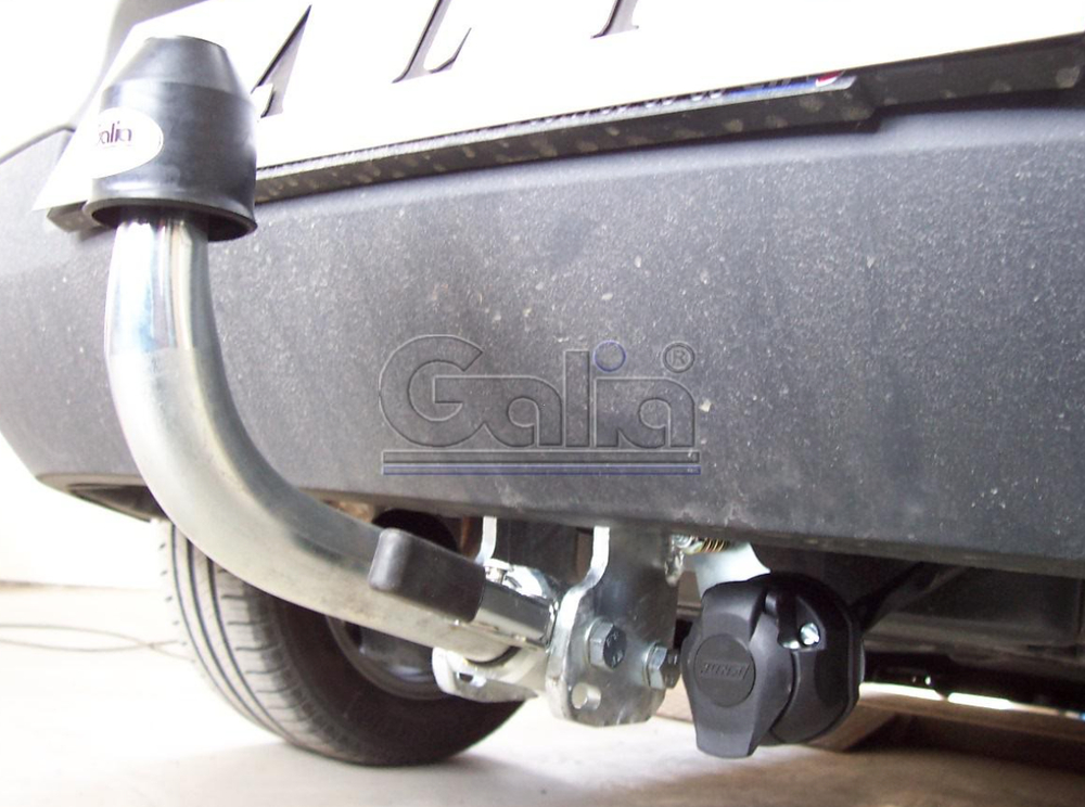 Фаркоп оцинкованный Galia R087C для Renault Megane III хетчбек 5 дверей 2008-2016, Renault Scenic III 2010-2016(паспорт и сертификат в комплекте)(без электрики)