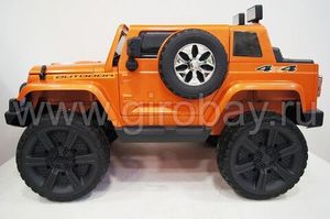 Детский электромобиль River Toys JEEP WRANGLER O999OO оранжевый