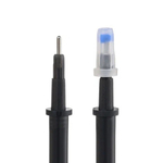 Стержни для ручек пиши стирай гелевые черные, 20 шт, 126 мм, MC-Basir, набор стирающихся стержней с наконечником 0,5 мм