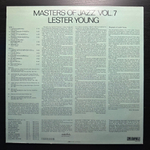 Lester Young - Masters Of Jazz (Европа 1986г.)