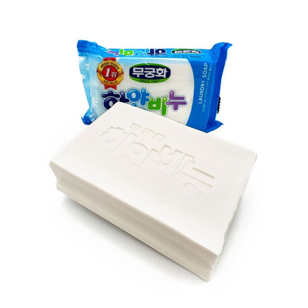 Laundry soap 230гр. Мыло отбеливающее хоз. д/стирки взрослого и детского белого белья