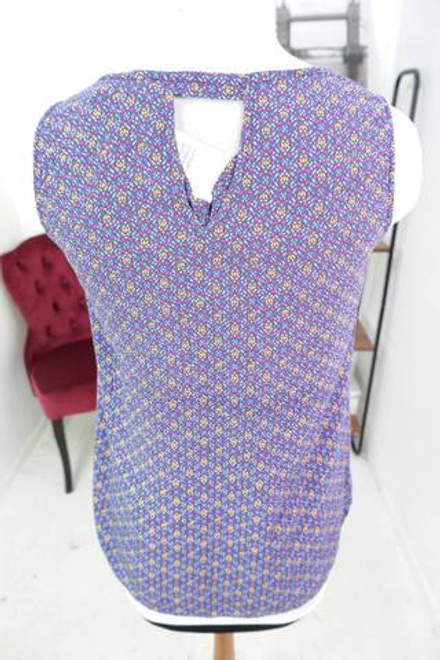 Топ In extenso цветочный, маркировка 38, визуально на 44 размер