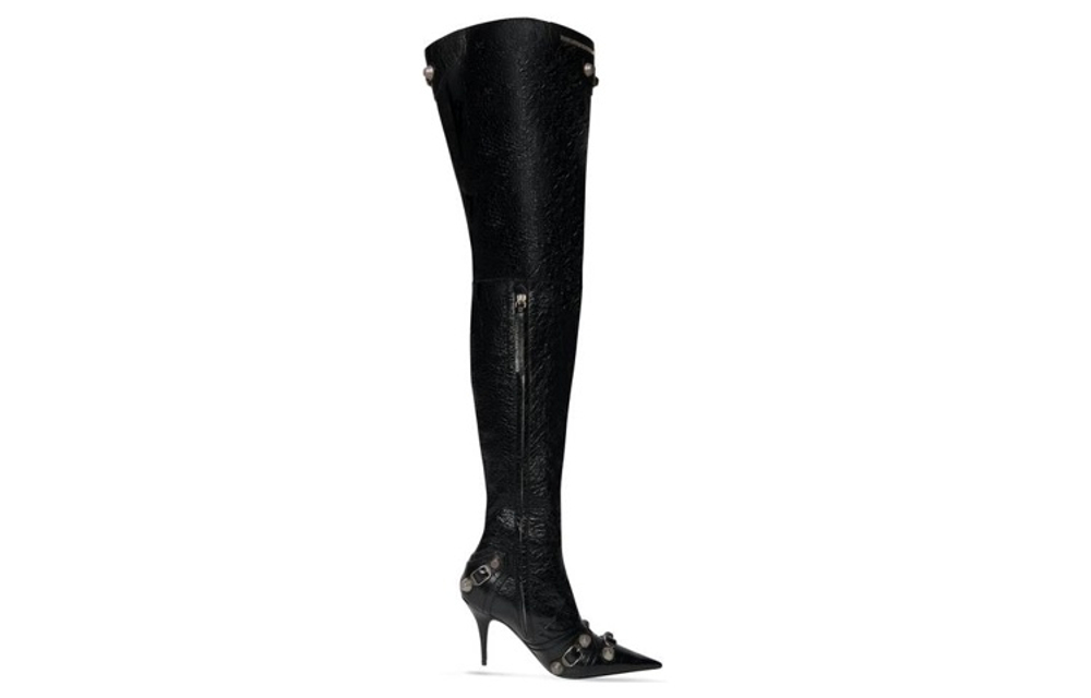 Balenciaga Cagole 90mm Over-the-knee Boots