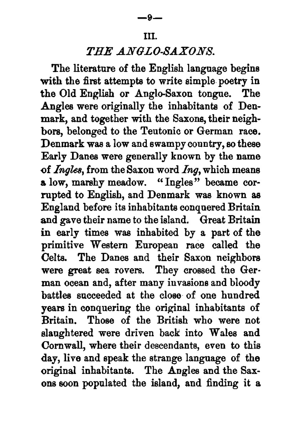 An Introduction to Early English Literature: From the Lay of Beowulf to Edmund Spenser | William Burt Harlow