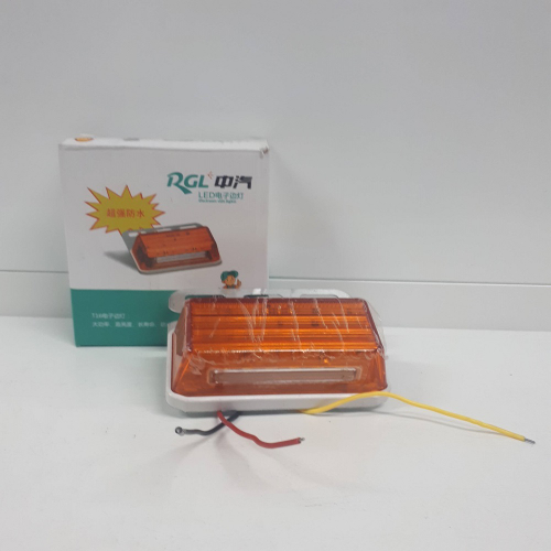 12V - Оранжевый (1 шт.) / Светодиодный габарит, катафот, боковой, 12 вольт., оранжевый (1 шт.)