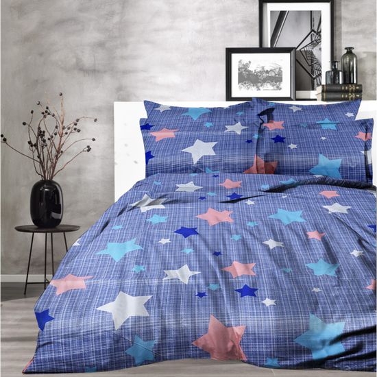 КПБ  Аруна, Евро, 50х70, простыня 200х200х30 . DOMTEKC