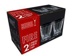Набор бокалов для виски 2шт 295мл Riedel Tumbler Collection Fire Whisky
