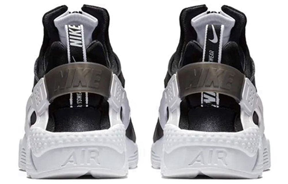 Nike Huarache Run Zip Black White Hyper Sneakers