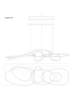 Подвесная люстра Arte Lamp ORACLE