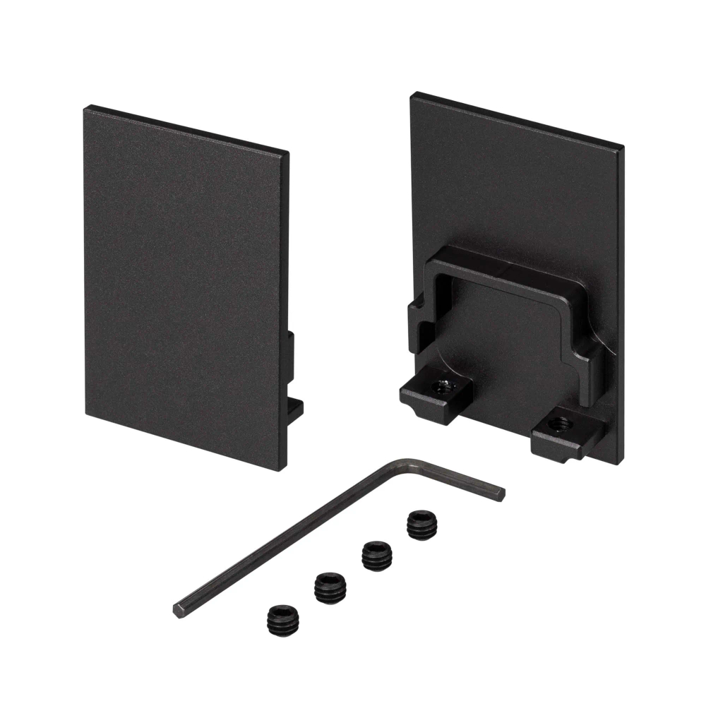 Заглушка SL-COMFORT-3551 BLACK глухая (Arlight, Металл) 031794