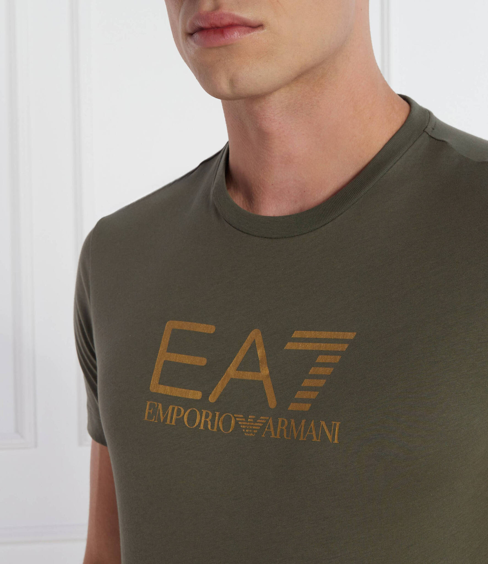 Футболка EA7 - оливковый (3DPT08 PJM9Z)