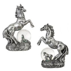 GAEM Фигурка декор в стекл шаре "Лошадь", L10 W5 H14 см, 2в.