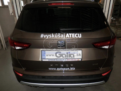 Фаркоп оцинкованный Galia S119C для Skoda Karoq 2018-, Seat Ateca 2016-(паспорт и сертификат в комплекте)(без электрики)