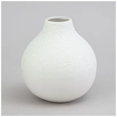 Ваза коллекция жемчужина 12*12*13,2см цвет белый