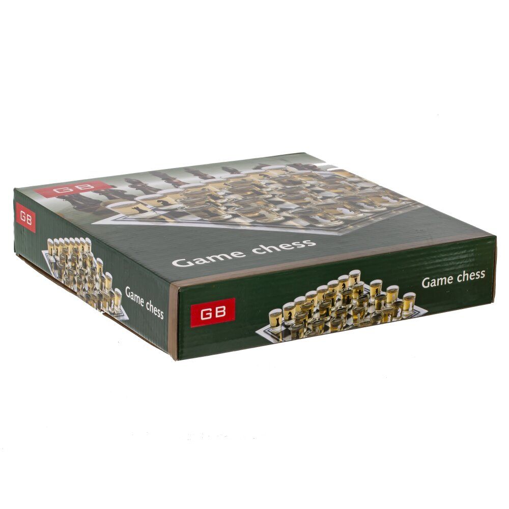 GAEM Игра настольная (питейная) "Шахматы", L27 W27 H4 см