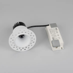 Светильник MS-INVISIO-TRIMLESS-R55-15W Warm3000 (WH-WH, 36 deg, 230V) (Arlight, IP54 Металл, 5 лет) 059162